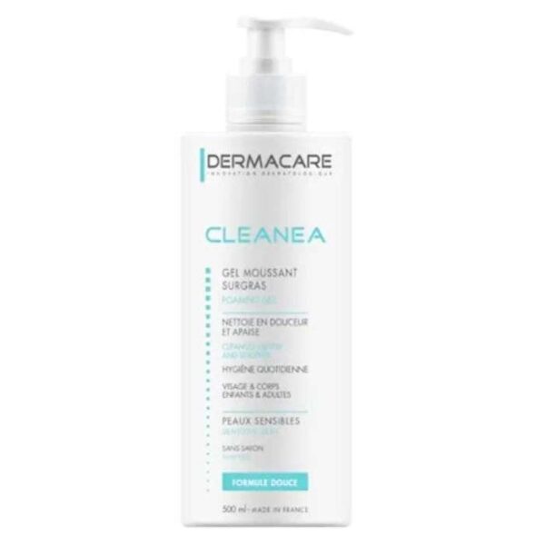 DERMACARE CLEANEA GEL MOUSSANT SURGRAS 500ml